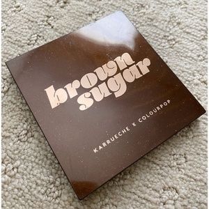 Colourpop Brown Sugar Karrueche x CP eyeshadows